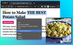 Generate Image with AI - Chrome Extension