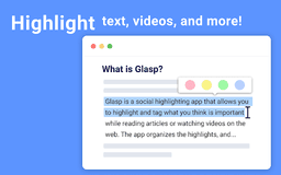 Glasp - Chrome Extension