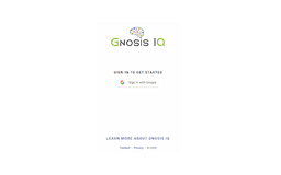 Gnosis IQ - Chrome Extension