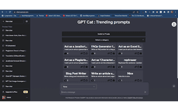 GPT Cat - Chrome Extension