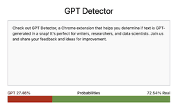 GPT Detector - Chrome Extension