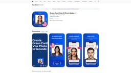 GreenCard Photo Maker