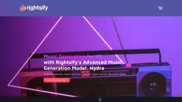 Hydra - Advanced AI Music Generation from Rightsify