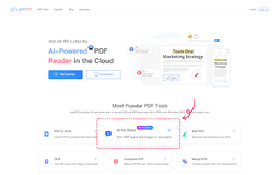 LightPDF - Chrome Extension
