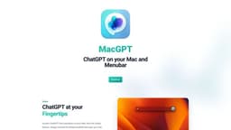 MacGPT - ChatGPT in your menubar