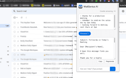 MailGenius AI - Chrome Extension