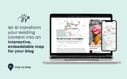 Map My Blog - Chrome Extension