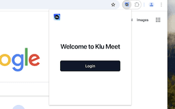 Klu Meet - Chrome Extension