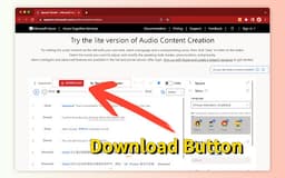 Microsoft Azure Audio Content Creation - Chrome Extension