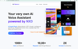 Naxos.ai Voice Assistant - Chrome Extension
