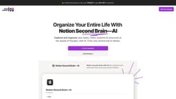 The Agile You: Second Brain AI for Notion