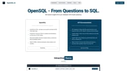 OpenSQL.ai