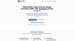 PDF2Audio