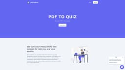 PDFToQuiz