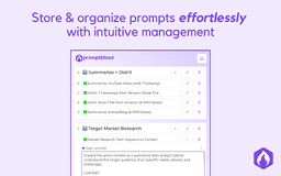 Prompt Blaze - Chrome Extension