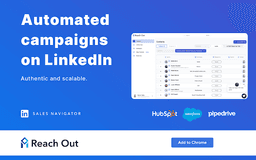 Reach Out - Chrome Extension