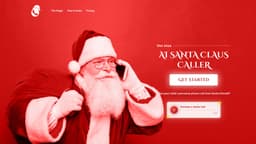 AI Santa Claus Caller