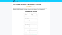 Share Average Calculator