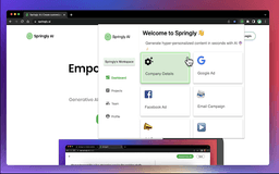 Springly AI - Chrome Extension