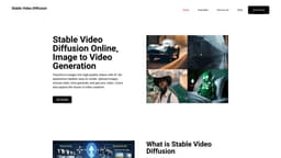 Stable Video Diffusion