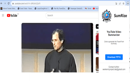 SumRize - Chrome Extension