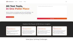 TextPolite AI