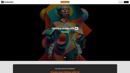 The New Black | AI Clothing Fashion Design Generator