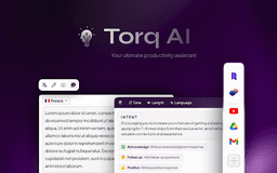 Torq AI - Chrome Extension