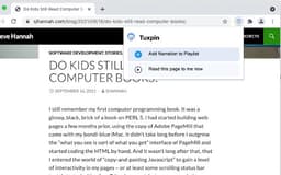 Tuxpin - Chrome Extension