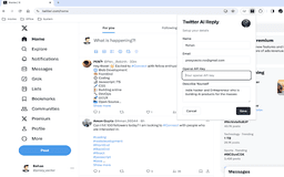 AI Tweet Reply Generator - Chrome Extension