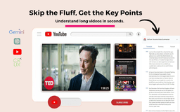 YouTube Video Summarizer - Chrome Extension