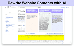 Website Optimizer AI - Chrome Extension