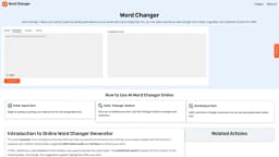 Word Changer