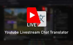 YouTube Live Chat Translator - Chrome Extension