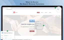 Zia Search - Chrome Extension