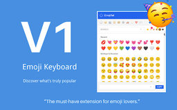 Emoji Keyboard - Chrome Extension