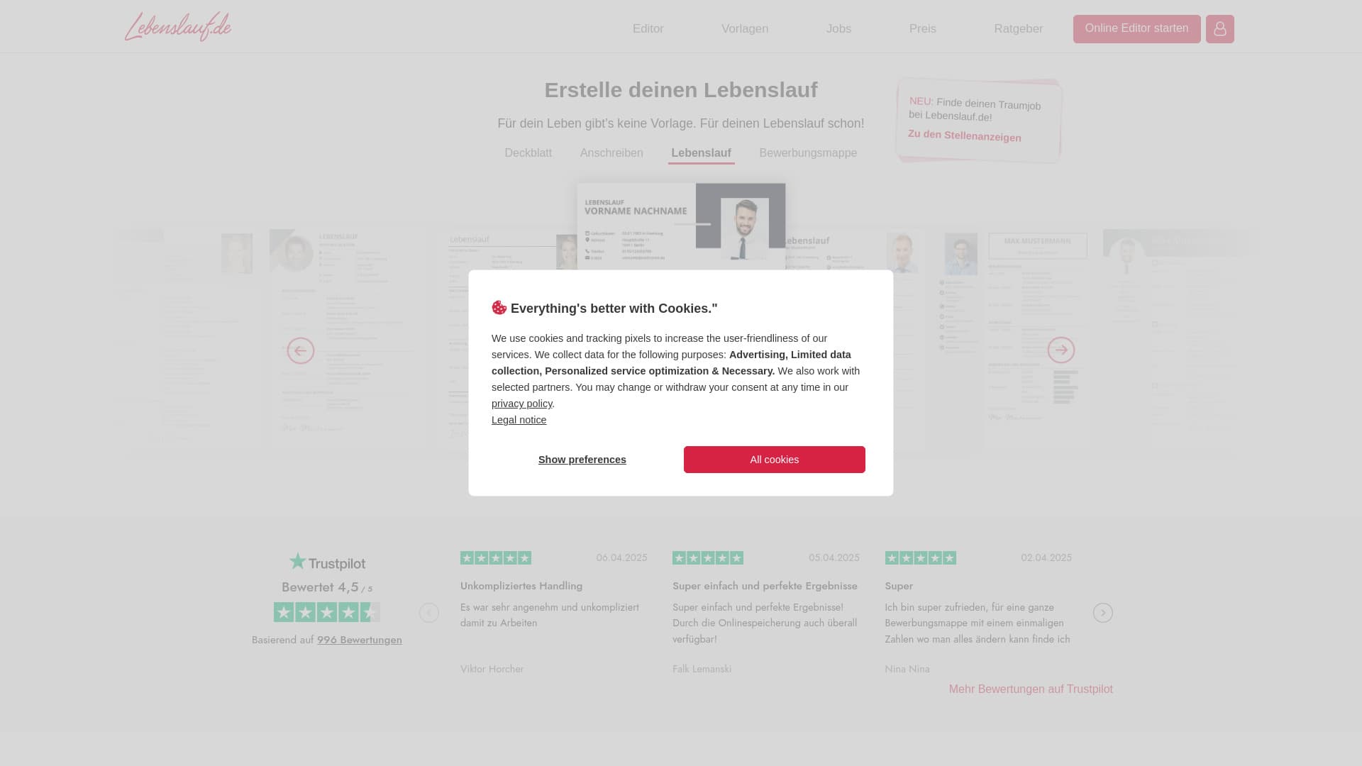 Lebenslauf.de