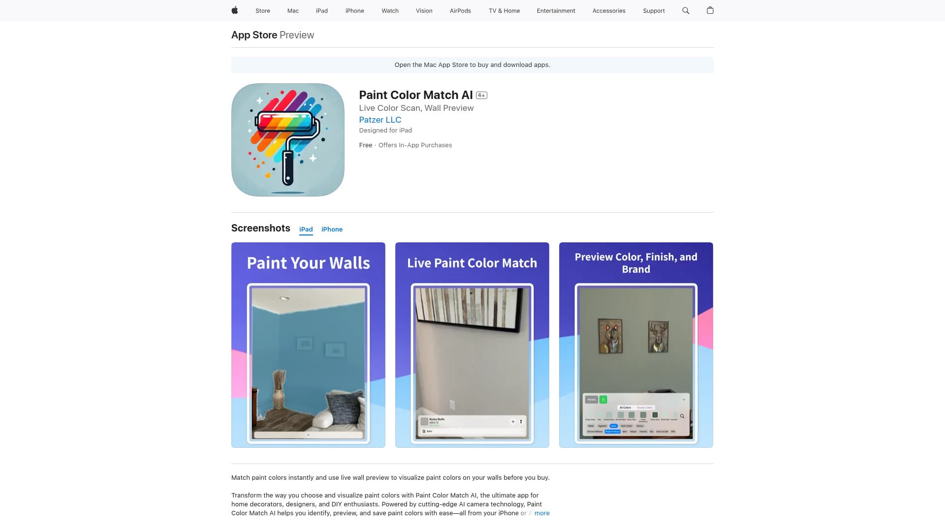 Paint Color Match AI