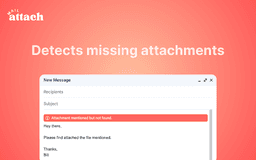 MailAttach - Chrome Extension
