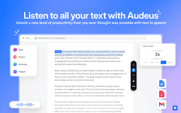 Audeus - Chrome Extension