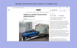 Essence - Read Smarter - Chrome Extension