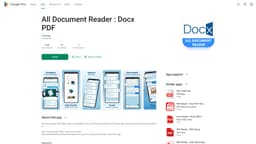 All Document Reader: Docx PDF