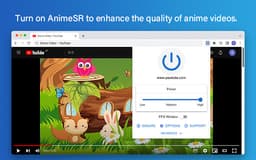 AnimeSR - Chrome Extension