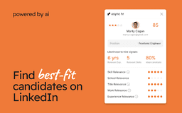 Linkedin Candidate Finder - Chrome Extension