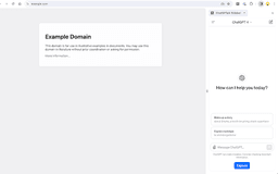 ChatGPTalk Sidebar - Chrome Extension