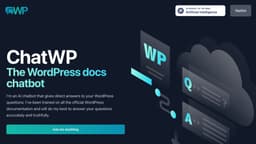 ChatWP - The WordPress docs chatbot