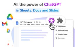 GPT for Google Workspace - Chrome Extension