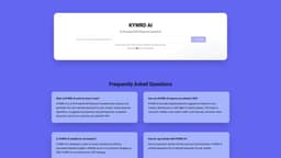 KYWRD AI - AI Powered SEO Keyword Assistant
