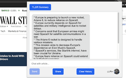 LLMan TL;DR - Chrome Extension