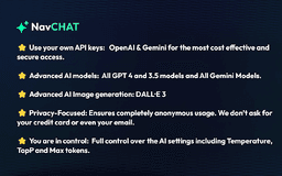 NavCHAT - Chrome Extension